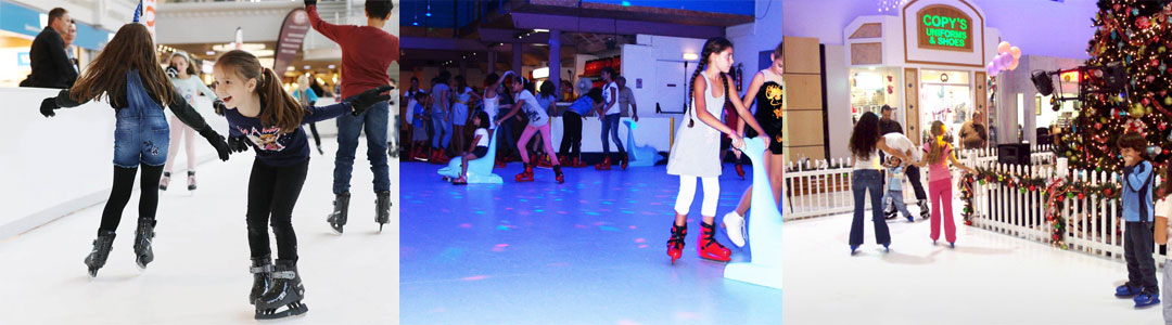 Artificial ice rink