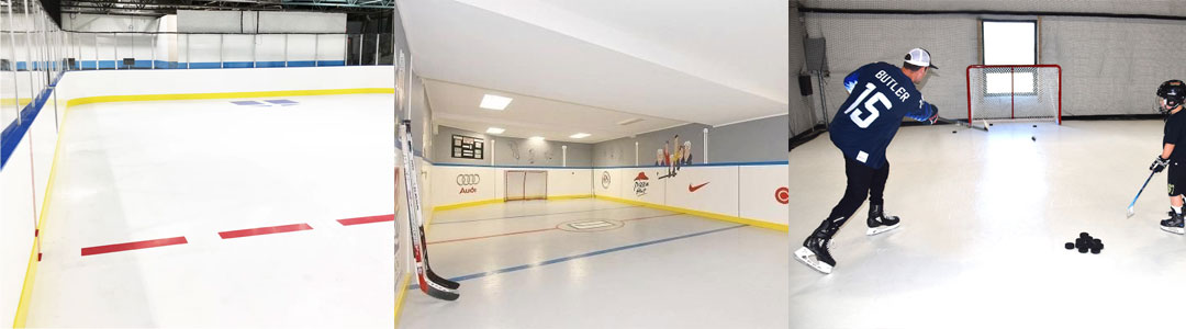 Synthetic Ice Hockey Rink