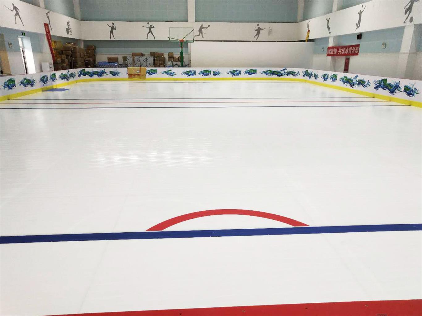 Synthetic Ice Rink Panels