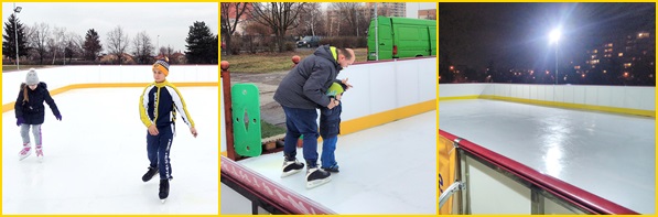 Synthetic Ice Rink