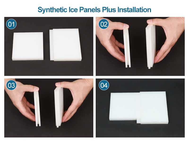 Synthetic Ice Panels Plus Installation